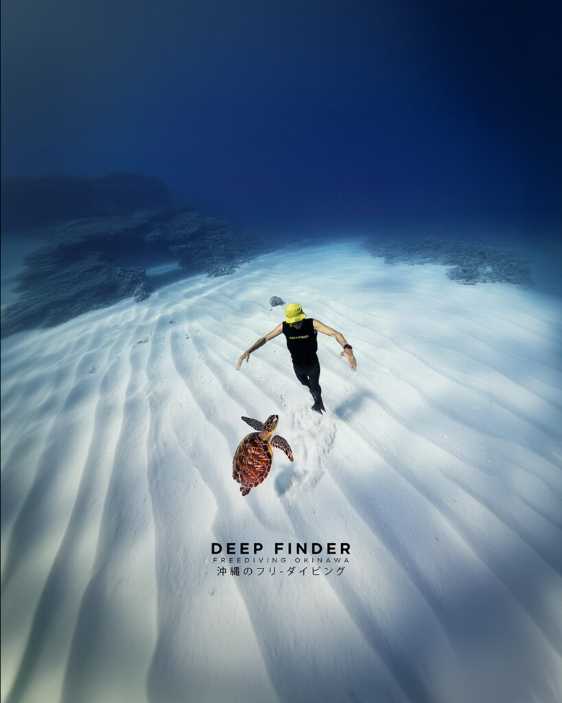 Freediving ที่ Okinawa กับ Deep Finder