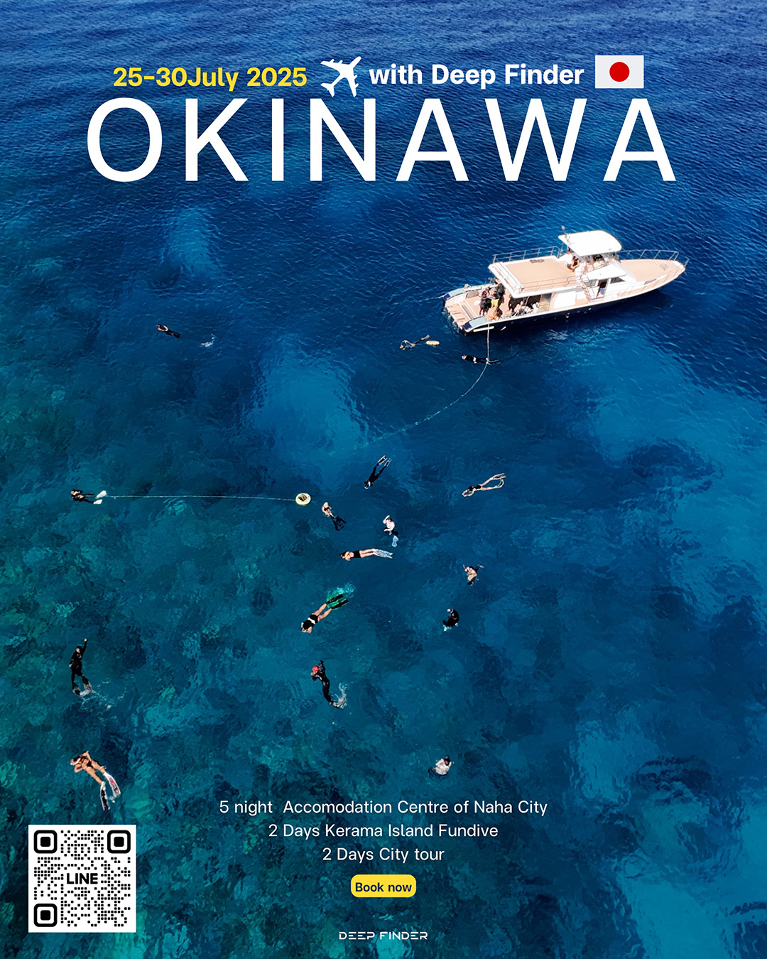 Freediving Okinawa 2025 by Deep Finder